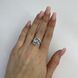 Серебряное кольцо с натуральным топазом 7.046ct, вес изделия 3,79 гр (2129608) 18 размер 2129608 фото 3
