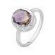 Срібна каблучка з аметрином nano 2.215ct, вага виробу 3,21 гр (2088660) 17.5 розмір 2088660 фото 1
