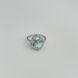 Серебряное кольцо с натуральным топазом 7.046ct, вес изделия 3,79 гр (2129608) 18 размер 2129608 фото 2