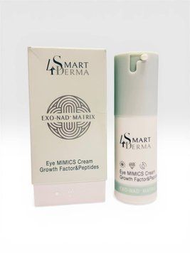 Smart4Derma Eye Mimics Cream Экзосомальный крем с пептидами и NAD+ для зоны вокруг глаз, 30 мл 2964835864 фото