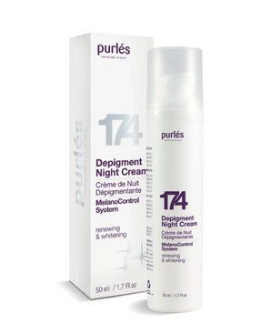 Депигментирующий ночной крем Purles Depigment Night Cream, 50 мл 174 фото