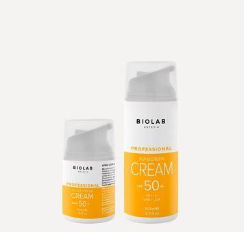 Крем з SPF 50+ Sunscreen cream SPF 50 + BIOLAB Estetic, 100 мл BIO4009 фото