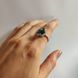 Серебряное кольцо с топазом Лондон Блю 3.014ct, вес изделия 3,61 гр (2127420) 18 размер 2127420 фото 3