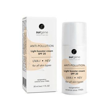 Солнцезащитный крем для лица SPF 20 Surgene Light booster cream Piel, 30 мл s501 фото