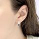 Срібні сережки з натуральним сапфіром 1.608ct (2168775) 2168775 фото 8